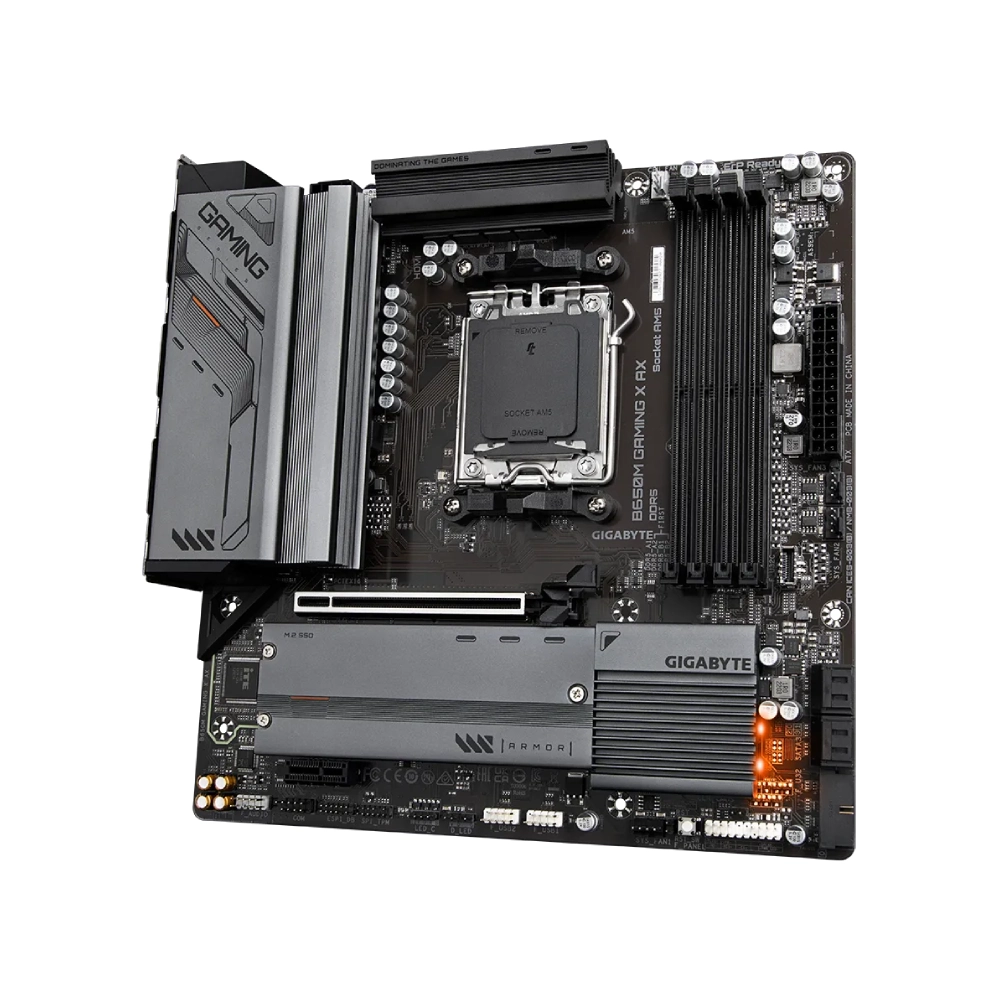 Gigabyte Motherboard B650M GAMING X AX DDR5 For AMD view 3